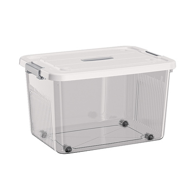 【手提大容量】透明家用收纳箱