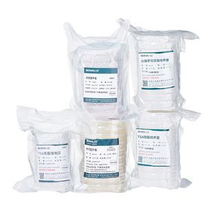 比克曼生物沉降菌检测药敏试验TSA琼脂平板MH实验沙氏SS培养基皿