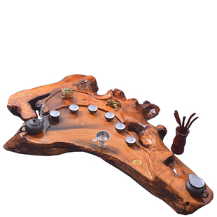 实木根雕茶盘金丝楠木花梨木黄金樟茶海茶托功夫茶具排水特价包邮