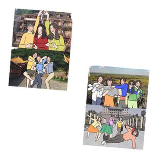 沙雕搞怪拍照姿势门贴兄弟团气氛堵门小游戏模仿秀动作卡片大全