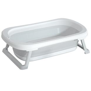 Gromast婴儿洗澡盆新生儿可坐躺家用宝宝浴盆小孩儿童沐浴盆折叠
