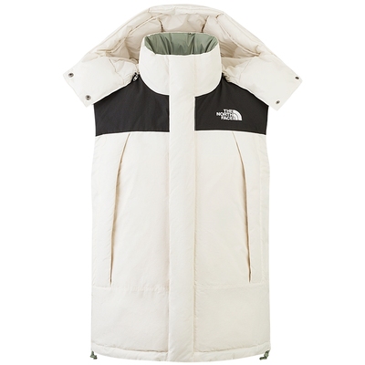 北面男女同款两面穿羽绒马甲