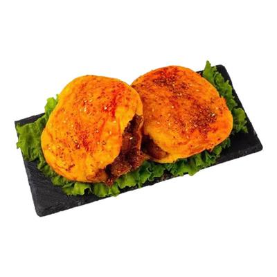 东北烧烤烤饼佳木斯鹤岗小串孜然肉夹馍牛肉串下酒菜香辣味饼夹串