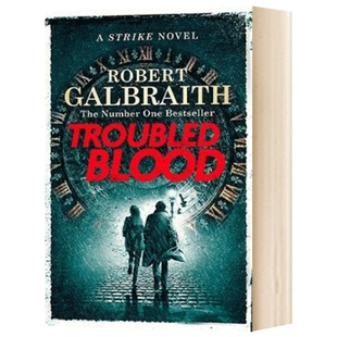 神探科莫兰斯特莱克系列5 真血 Troubled Blood Cormoran Strike 5 英文原版小说 英文版进口原版英语书籍