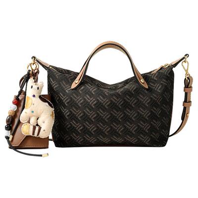 Fion/菲安妮女包摇摇托特包手提小号菜篮子通勤饺子包单肩斜挎包