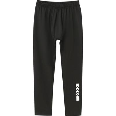 蘑菇兔男童运动打底裤紧身训练裤