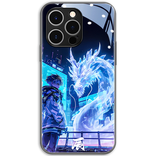 十二生肖苹果15promax手机壳新款iPhone17玻璃13pro酷炫男生12龙蛇高级适用于11本命年14创意8plus个性16男士