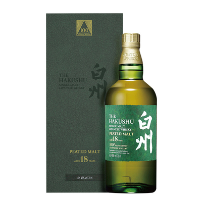 白州18年百年匠心700ml威士忌