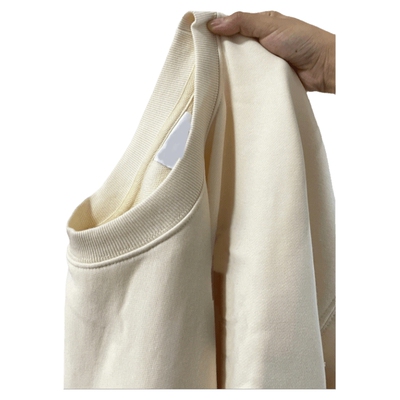 美式纯色内搭杏色卫衣女打底衫