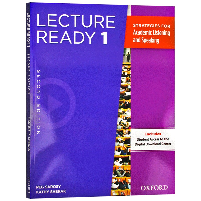 英文原版 LECTURE READY 2E 1 SB牛津学术英语教材 LECTURE READY系列1 学习口语演说技巧 英文版