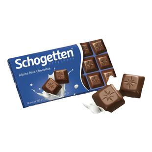 德国进口schogetten丝格德榛子果仁牛奶巧克力黑新年礼物年货零食