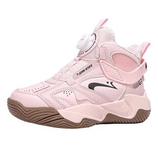 贵人鸟女童鞋冬季2025新款加绒加厚运动鞋冬款女大童防滑舒适棉鞋