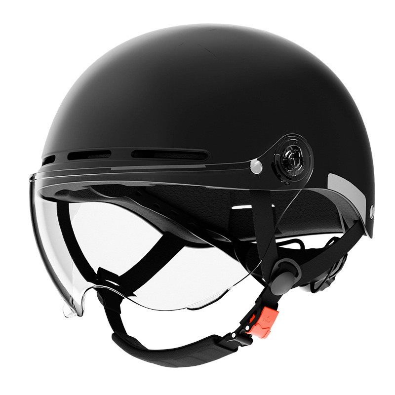 爱玛新日小刀九号绿源电动车头盔安全保障EPS缓冲风镜电单车骑行