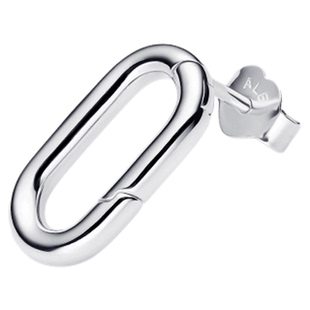 Pandora潘多拉ME系列可开合耳钉银色环形简约百搭DIY礼物