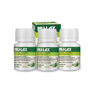 自营Nu-lax乐康膏芦荟片40粒