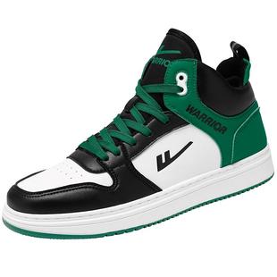 回力休闲板鞋男款冬季新款情侣中邦男鞋青少年高帮运动鞋子男大码