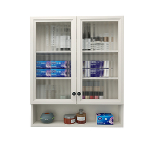 太空铝马桶上柜防水收纳柜卫生间墙壁柜铝合金镜边柜壁挂式储物柜