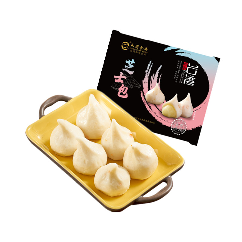 永圆台湾芝士包鱼丸火锅食材日式