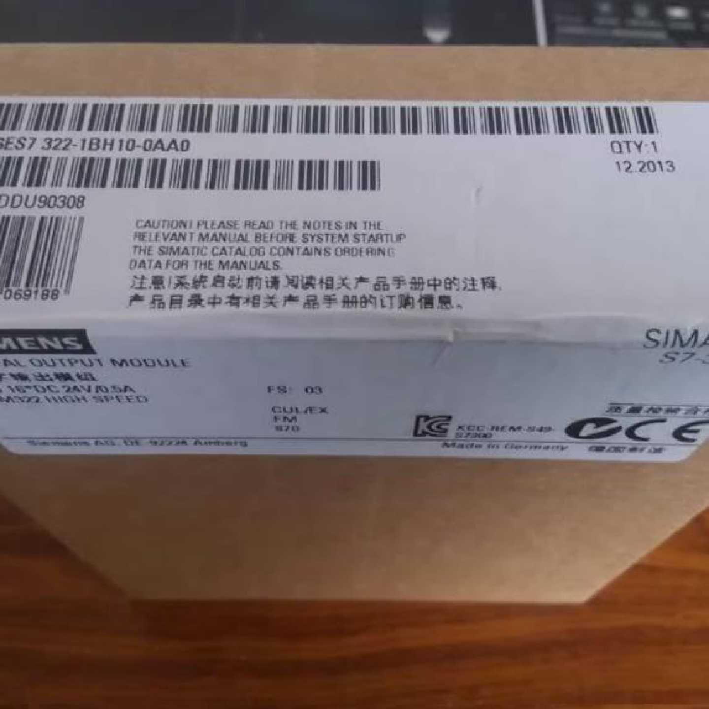 议价6ES7322-1BH10-0AA0西门子S7-300数字输出模块6ES73221BH100A