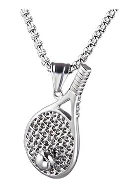 嘻哈个性网球拍项链送男友礼物