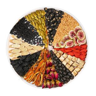 黄体酮茶种子循环补养雌茶粉亚麻籽无花果黑豆黑枸杞桑葚养生茶包