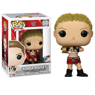 FUNKO POP终极格斗公仔手办模型摆件人偶尤达鲁西UFC隆达罗西WWE