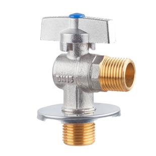 潜水艇球阀燃气热水器专用大流量通量进水全铜球芯角阀直通开关阀