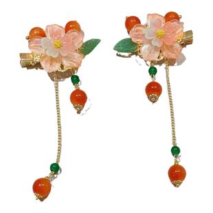 古月家儿童古风发饰女童宝宝汉服襦裙古装搭配头饰中国风仙气对夹