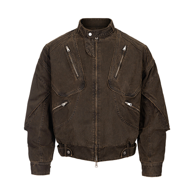 CATSSTAC 游龙猎装水洗夹克 水洗工艺 小众设计 复古百搭