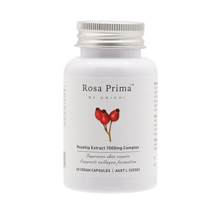 澳洲unichi玫瑰果精华胶囊60粒修缓痘印净白好气色美肤丸正品包邮