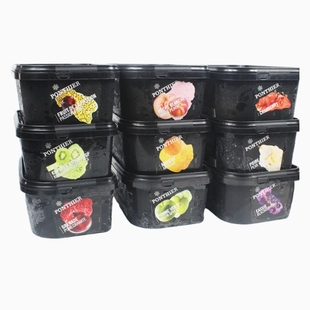 法国进口伊夫潘缇速冻果茸果泥1kg草莓芒果椰子树莓荔枝柚子蓝莓