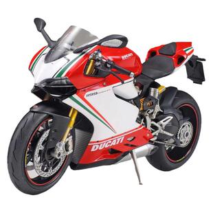 田宫1/12杜卡迪1199 PanigaleS摩托车拼装模型Tricolore 14132