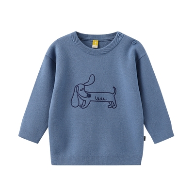 moimoln小云朵儿童针织毛衣