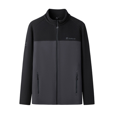 男抓绒衣探路者加厚保暖