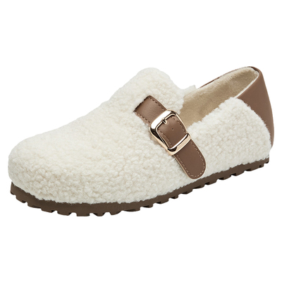 大东官方正品加绒毛毛鞋勃肯鞋