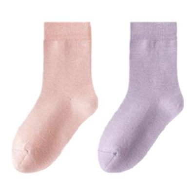 春夏纯棉抑菌防臭透气中筒童袜