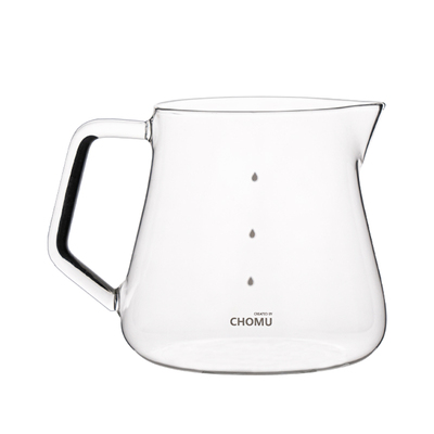 雨滴刻度咖啡分享壶材质通透