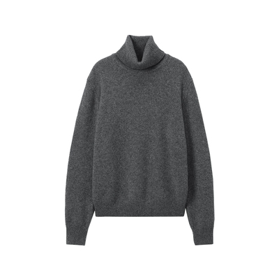 440ME牦牛绒高领套头慵懒毛衣