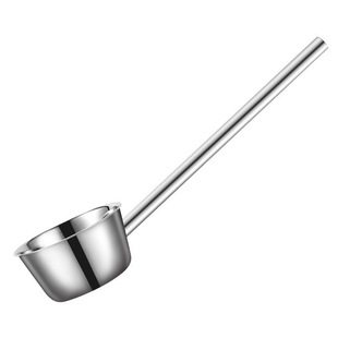 加厚水舀子长柄水瓢粥勺不锈钢加长水勺子商用厨房大号盛水汤勺