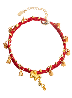 2026本命年马红绳手绳手链杭州灵隐太岁手链男女款手工礼物护身符