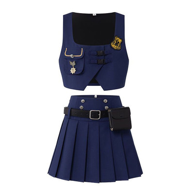 疯狂动物环球万圣节影城迪士尼游园穿搭兔子警官衣服朱迪cos套装