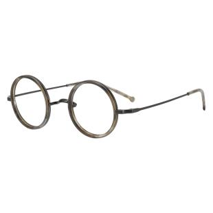 海街日記！7.9克山型鼻托日本纯钛女复古男近视高度数小圆眼镜框