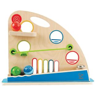 Hape滚球历险记宝宝早教创意木质儿童益智力玩具婴幼儿男女孩1岁+