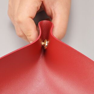 Buck Storage Boxes Metal Concealed Removable Tray Leather