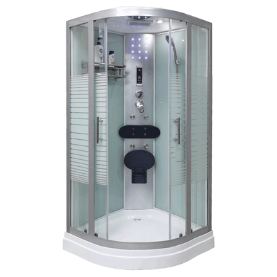 豹龙网红整体淋浴房弧扇形洗澡间