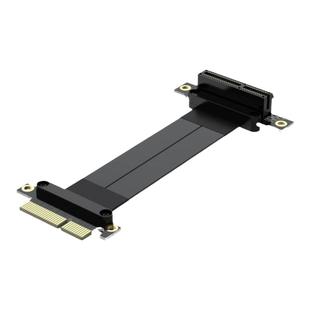 全速台式 网卡阵列卡 PCI-E 3.0 x4延长线 pcie转接线 4X 64P EMI