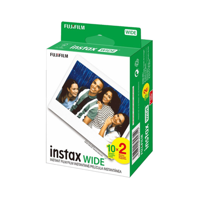 【自营】富士 Instax 拍立得 Wide400/300/200 白边5寸宽幅相纸 香港直邮