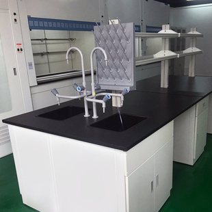 化实验室中央台全钢结构化学物理通风洁净实验台操作台柜厂家直销
