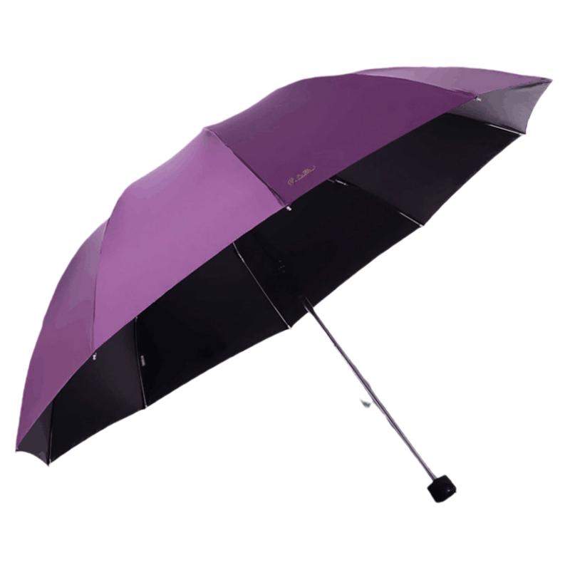 天堂伞雨伞加大加厚加固晴雨伞防晒防紫外线太阳伞女男黑胶遮阳伞