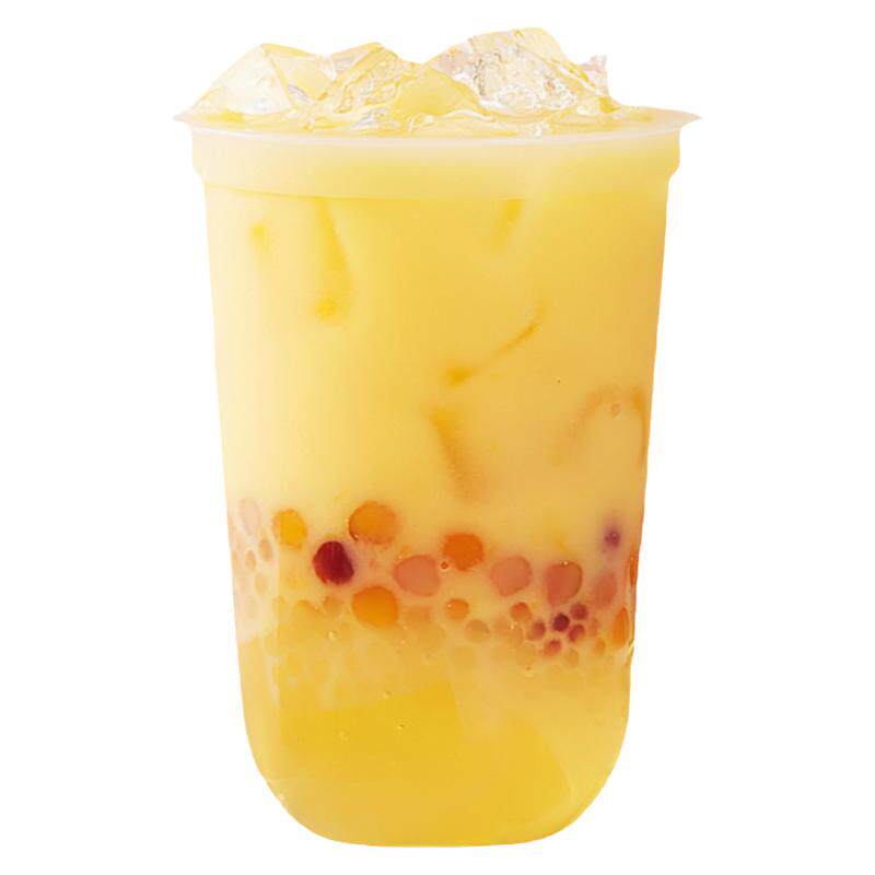 u型奶茶杯一次性塑料杯子甜品杯